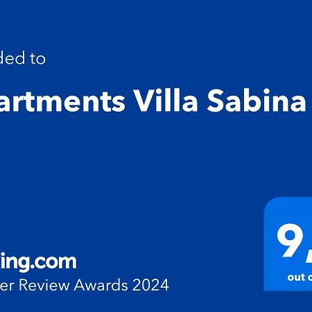 Apartments Villa Sabina Pula Exterior foto